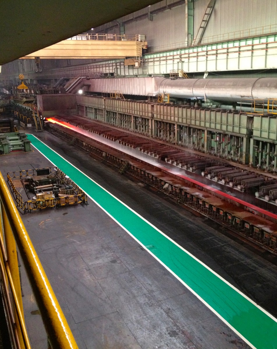 Molten steel!
